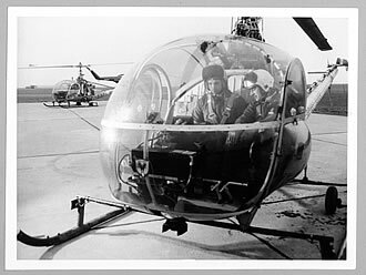 Helicopter training at Royal Naval Air Station Culdrose, Cornwall, March 1965. (RMM) Helicopter training at Royal Naval Air Station Culdrose, Cornwall, March 1965. (RMM)