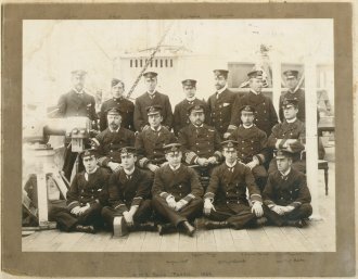 Naval Officers on HMS Pareil Naval Officers on HMS Pareil
